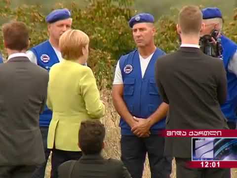 ანგელა მერკელი საოკუპაციო ზოლზე