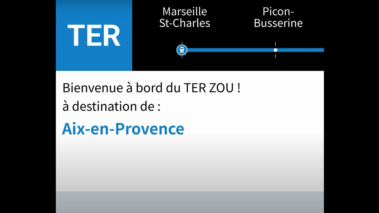 annonces SNCF » TER Zou Marseille St-Charles — Aix-en-Provence | SLBahnen