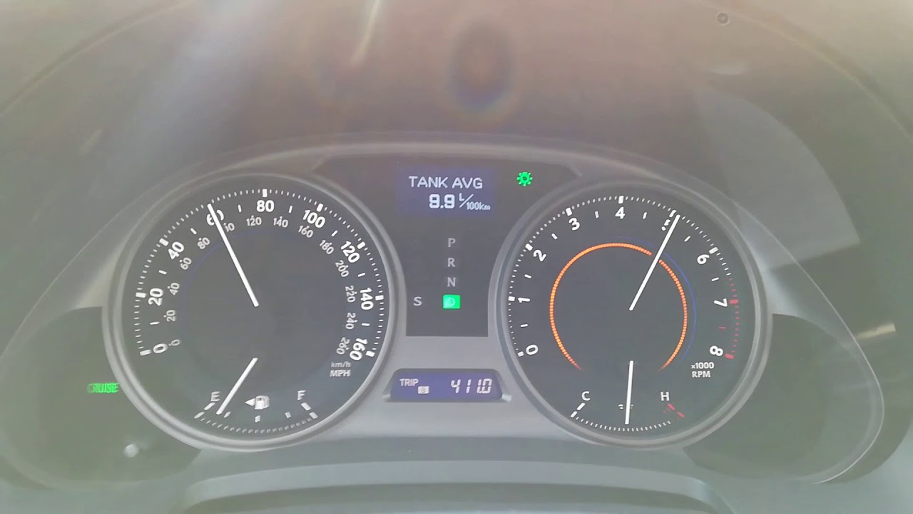 Lexus is250 0-180 Km/h - YouTube
