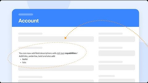 Rich Text in Field Help Text