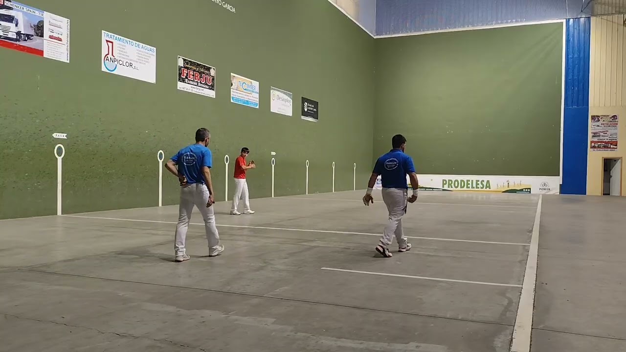 Pelota mano campeonato castilla y león burgos contra leon