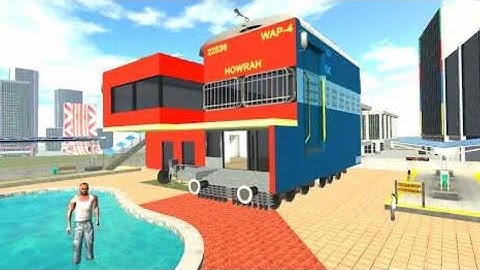 FRANKLIN change House to Train in indan Bike driving 3D