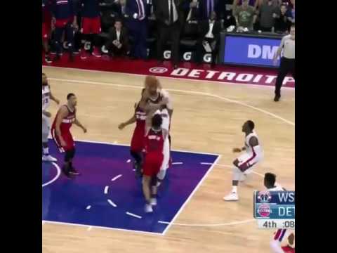 Pistons INSANE Game Winner Game Finisher Vs The Wizards On January 21st 2017 WHAT A PLAY