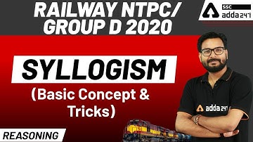 RRB NTPC & Group-D | Reasoning | Syllogism | Basic Concept & Tricks | SSC Adda247
