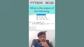 Rapid Python MCQ Solution | Learn Python Fast #infytqmcq #infytq #shorts #python  #infytqpython