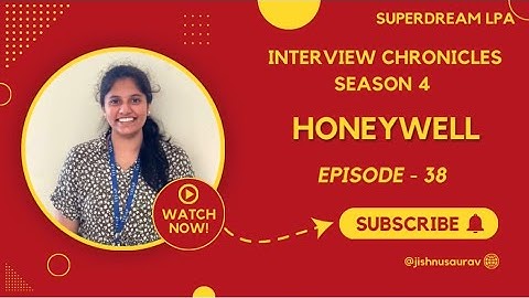 Honeywell Interview Experience | Interview Chronicles | CSE | 2025 | #placement