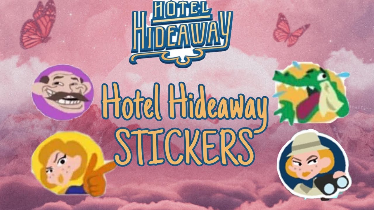 HOTEL HIDEAWAY STICKERS YouTube