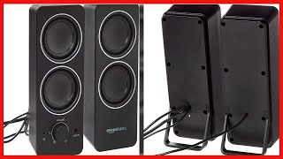 Amazon Basics AC Powered PC Multimedia External Speakers