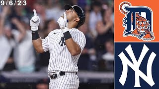 New York Yankees Highlights: vs Detroit Tigers | 9/6/23