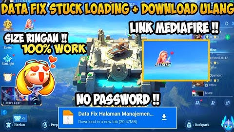 Data Fix Resource Jam Pasir + Fix Stuck Loading | Cara Mengatasi Ml Lite Download Ulang