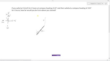 Solving problems with Sine & Cosine Law in Obtuse Triangles