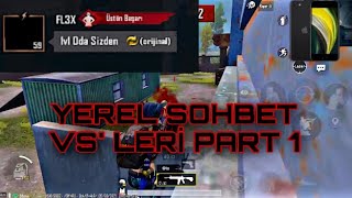 YEREL SOHBET 🆚’ LERİ | İPHONE SE 2020 | PUBG MOBİLE | PART 1