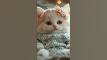 Thumbnail of her stare unlocked a core memory 🥹💘#cute #cat #kitten #catlovers #lipsync
