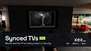 Synced TVs for FiveM — Free Movies & Live TV on Any Screen | Free & Open Source