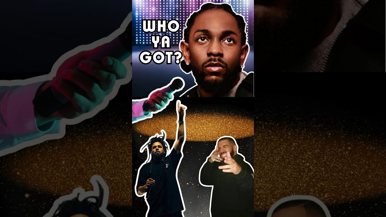 Kendrick Vs Drake/J.Cole Who you got!??? #Lyrics #Diss #Kendricklamar #Drake #Jcole  #likethat