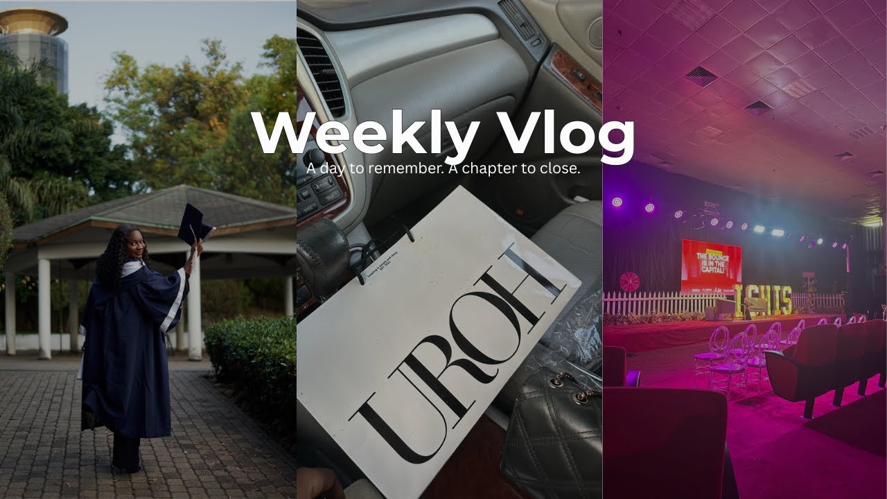 Prep with me for Convocation! 🎓 (ISWIS Live Abuja, Hair, Nails & More)