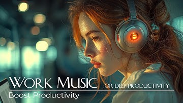 Work Music for Deep Productivity | Ambient Background for Clear Mind Flow