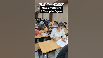 Mains Test Series #championsquare #testseries #answerwritingmains