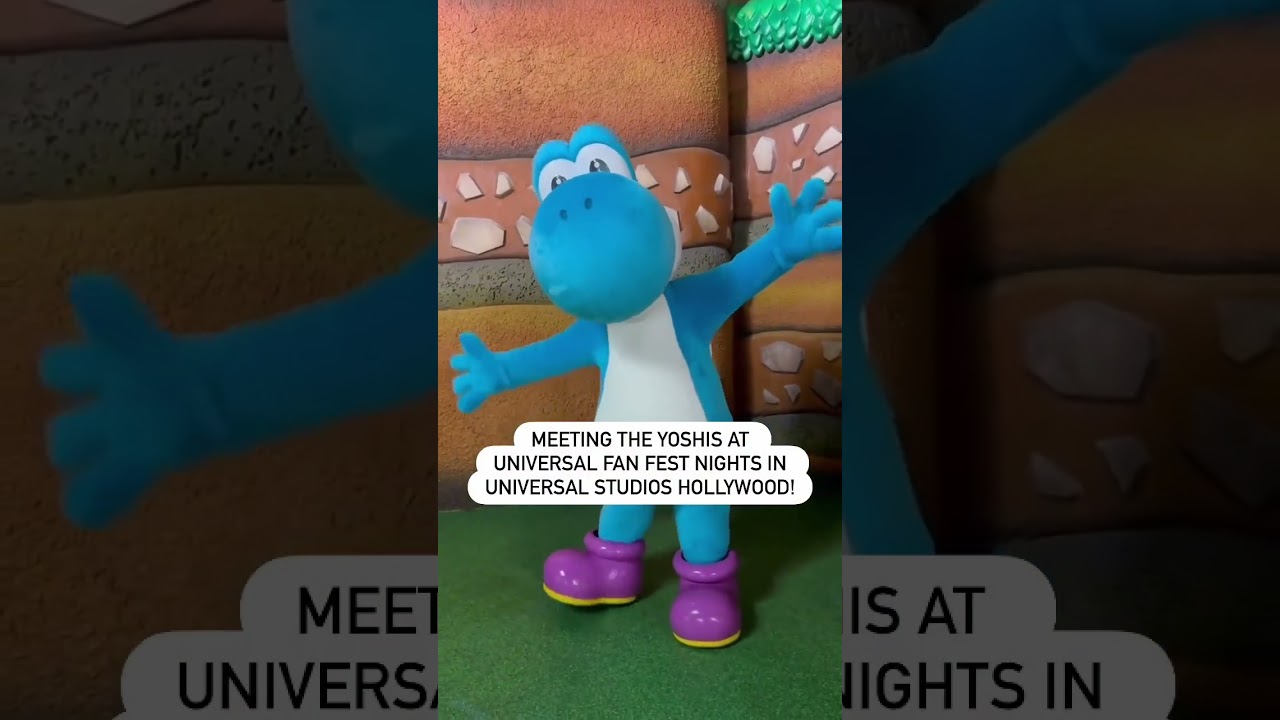 Meeting ALL the Yoshis?! Super Nintendo World at Fan Fest Nights