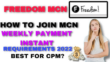 HOW TO JOIN FREEDOM MCN | FREEDOM MCN REQUIREMENTS 2022 | HOW TO CREAT DASHBOARD | MCN KYA HAI?
