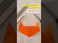 ✨Manualidades en 1 minuto: Gatito de papel #manualidadesniños #mindfulness #origami