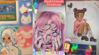 Sketchbook drawing and doodle ideas | Sketchbook Ideas | ART compilation #1