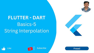 String  In Dart - Interpolation| Dart Tutorial 2023 | Dart Programming Language 2023