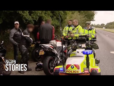 Cops Arrest Bikers Doing Wheelies on the Motorway documentary thumbnail