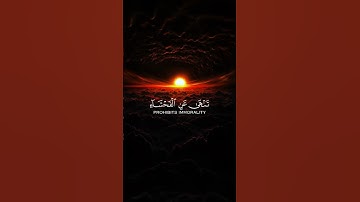 إن الصلاة تنهي عن الفحشاء والمنكر#قرآن #قران_كريم #صوت_جميل #خاشعة_تلاوة#إسلام