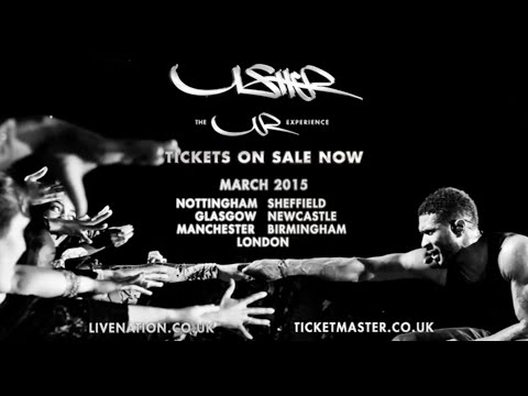 Usher UR Experience Tour in UK #URXTOUR 2015