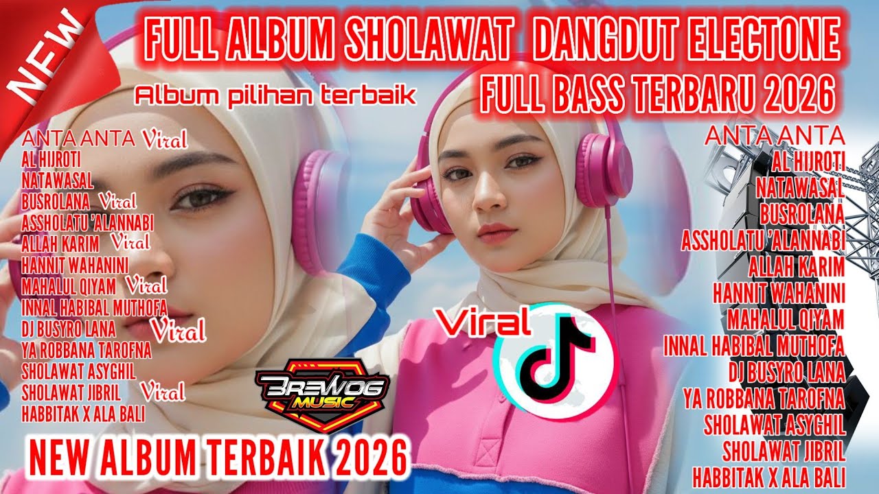 SHOLAWAT ORGEN TUNGGAL REMIX FULL ALBUM TERBAIK BASS PULEN
