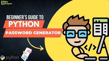 Generate Random and Secure Passwords with Python