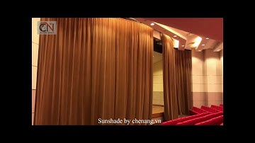 Rèm sân khấu tự động - Rèm hội trường động cơ - Rèm hội trường cao cấp
