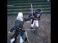 Assassin&#39;s Creed Unity Katana Combat with Master Assassin Arno Dorian  #shorts