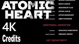 Atomic Heart Credits 4K