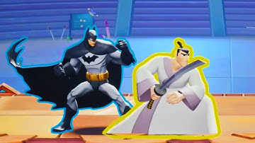 MultiVersus - Samurai Jack and Batman Unique Interactions HD