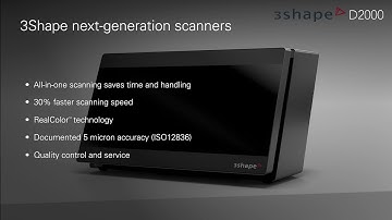 Live All-in-One Scanning with 3Shape D2000
