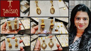 Tanishq earrings designs with price | Tanishq jewellery | Neha gold rush