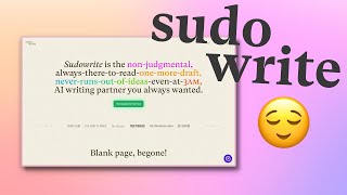 Sudowrite Simplified  Learn to Use AI Writing Tools in 11 Minutes