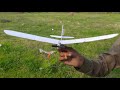 How To Make Simple Free Fligth Capacitor Powered Plane | Diy Capacitor Powered Plane