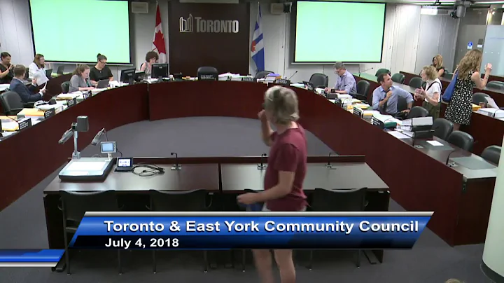 Toronto and East York Community Council - July 4, ...