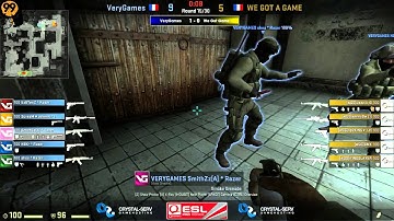 EPS France Cup #4 - Finale VeryGames vs We Got Game ( de_dust2 ) Map 2