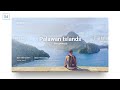 Web UI Design with a Parallax Slider | Adobe XD