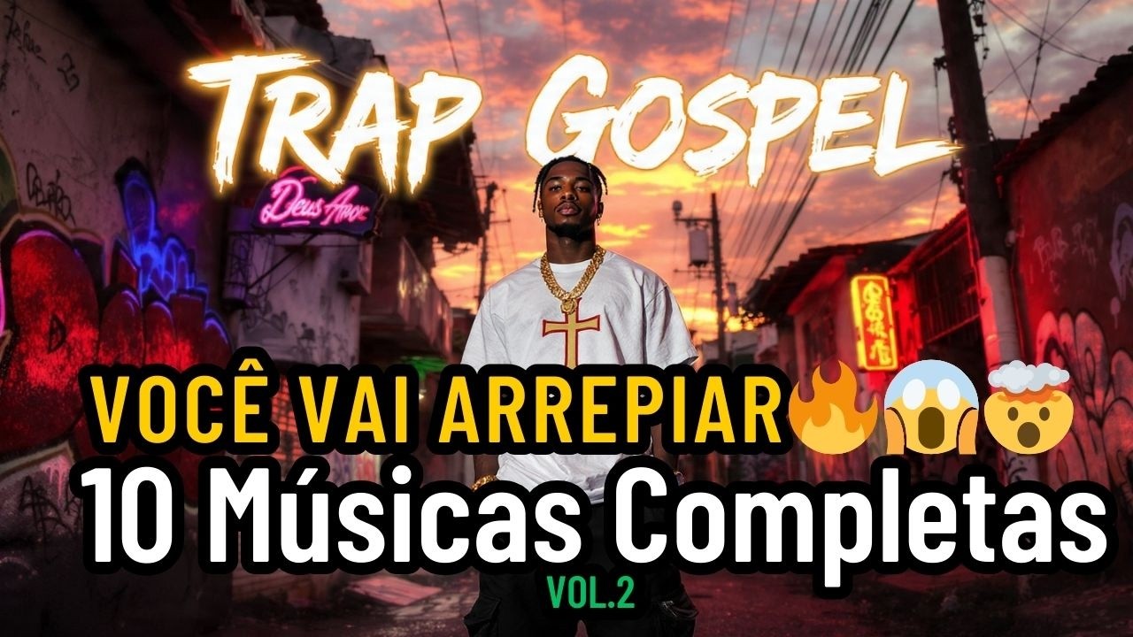 TRAP GOSPEL BRASILEIRO 🔥 10 MÚSICAS QUE VÃO TRANSFORMAR SUA VIDA | Álbum Completo Vol.02 (2026)