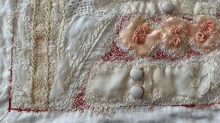Blending Sampler - Seed Stitch & Running Stitch - from Snippets to Snippet Cloth!