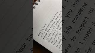 Handwriting: WHAT TO WRITE IN A VALENTINE'S DAY MESSAGE TO HIM