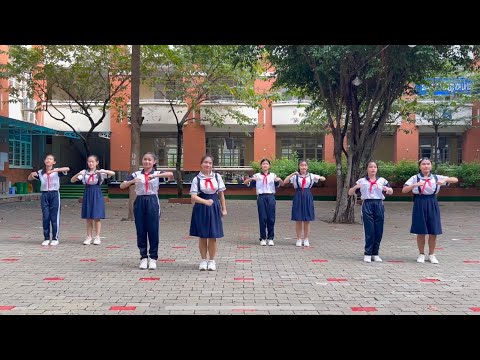 Video Múa dân vũ Tình bạn diệu kỳ - Trường THCS Lê Văn Tám |... - youtube
