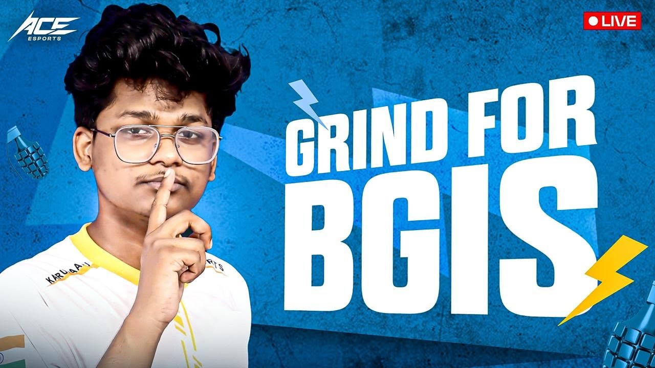 RAY IS LIVE 🚀🔥 | GRIND FOR BGIS 2025 🏆 | 120 FPS 🔥 ♥️ - YouTube