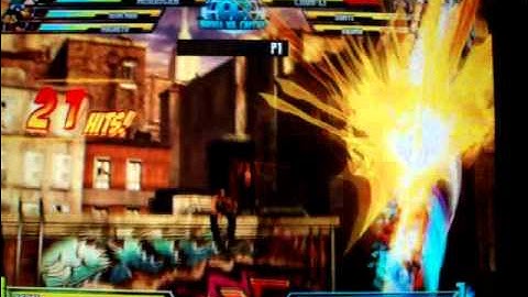 MvC3 Morrigan : 60% Flashy combo
