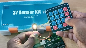 10 Arduino Projects using 37 in 1 Sensor kit | control RGB LED with 4x4 Keypad | 37 in 1 modules